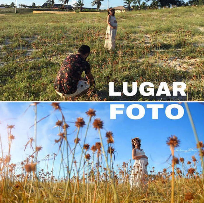 Há uma grande diferença entre uma foto e um lugar onde ela foi tirada (46 fotos) 6