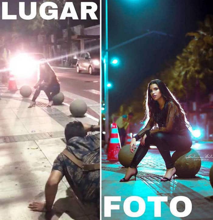 Há uma grande diferença entre uma foto e um lugar onde ela foi tirada (46 fotos) 13