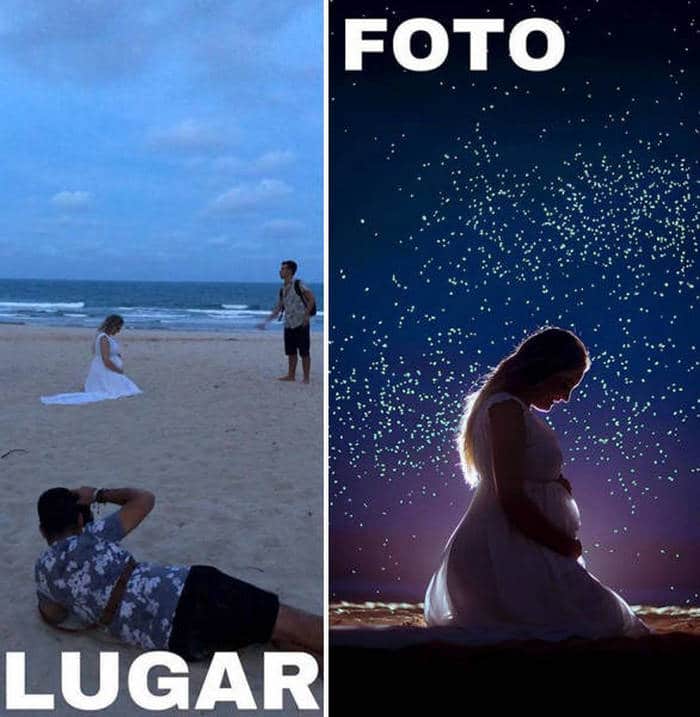 Há uma grande diferença entre uma foto e um lugar onde ela foi tirada (46 fotos) 17