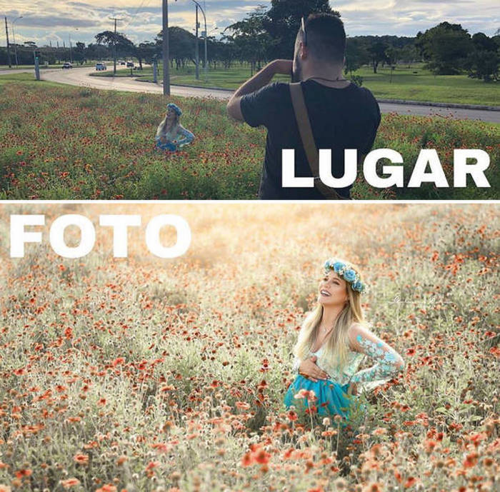 Há uma grande diferença entre uma foto e um lugar onde ela foi tirada (46 fotos) 20