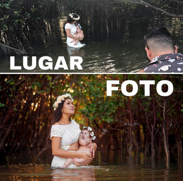 Há uma grande diferença entre uma foto e um lugar onde ela foi tirada (46 fotos) 21