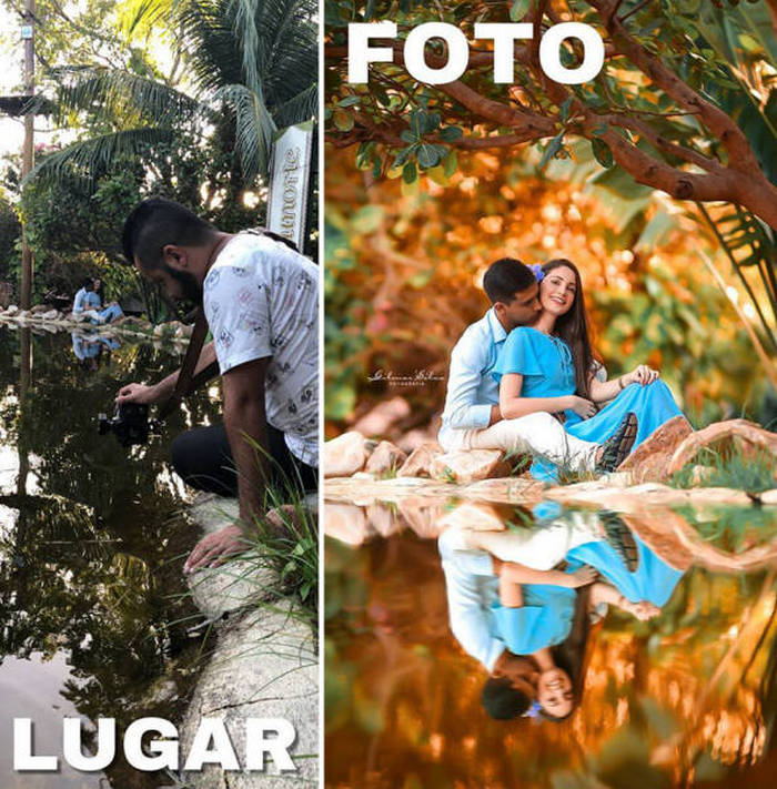Há uma grande diferença entre uma foto e um lugar onde ela foi tirada (46 fotos) 30