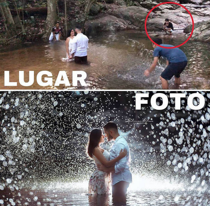 Há uma grande diferença entre uma foto e um lugar onde ela foi tirada (46 fotos) 31
