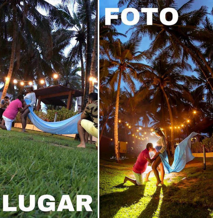 Há uma grande diferença entre uma foto e um lugar onde ela foi tirada (46 fotos) 33