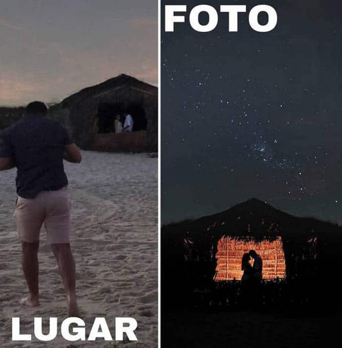 Há uma grande diferença entre uma foto e um lugar onde ela foi tirada (46 fotos) 43