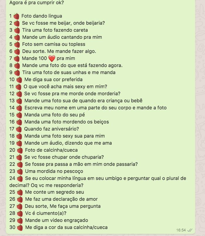 110 kkkkk  Perguntas para brincadeiras, Perguntas e respostas brincadeira,  Brincadeiras para wpp