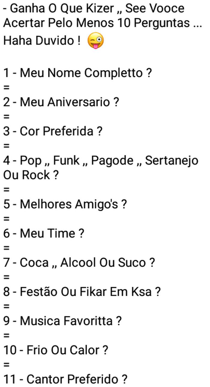 23 melhor ideia de Perguntas para amigos  perguntas para amigos, perguntas  para brincadeiras, brincadeiras quentes whatsapp