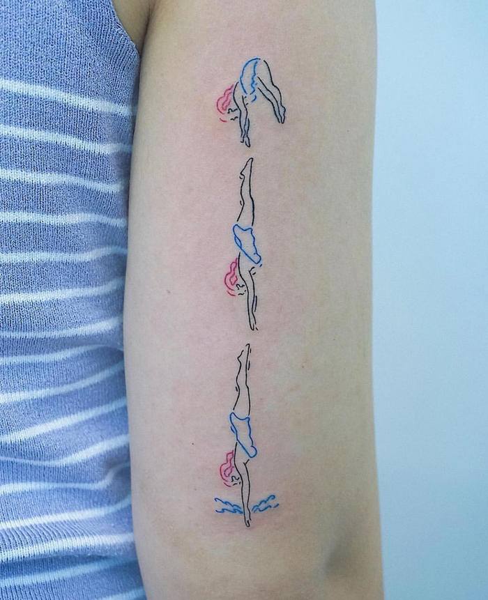 24 pequenas tatuagens que destacam a feminilidade melhor do que um vestido preto 10