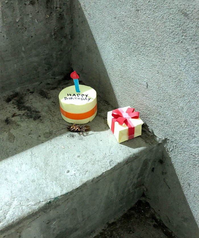 A mini-série de uma barata que morre no vão das escadas 3