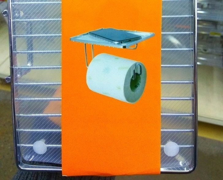 Pequena ideia para usar no banheiro