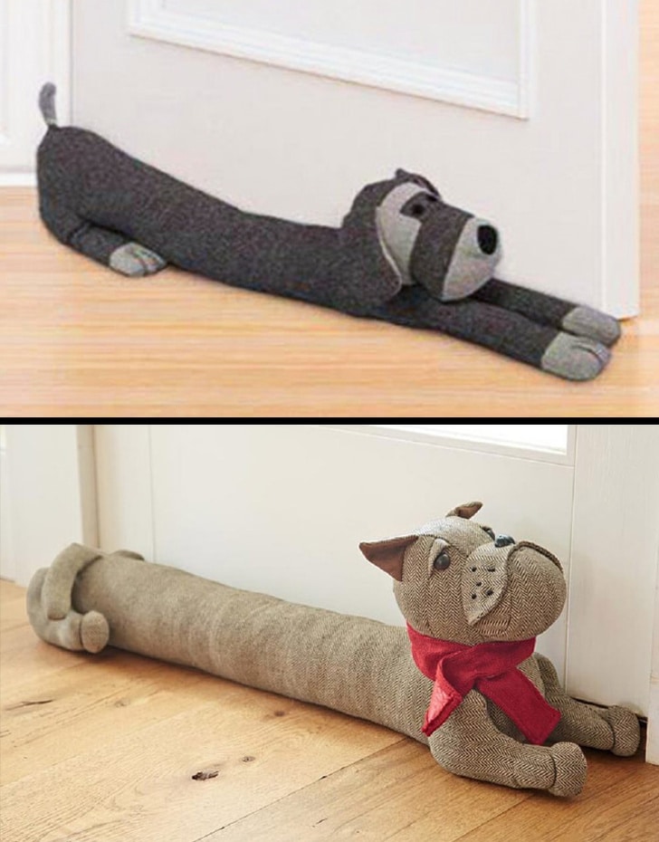 Um bonito cachorro para porta