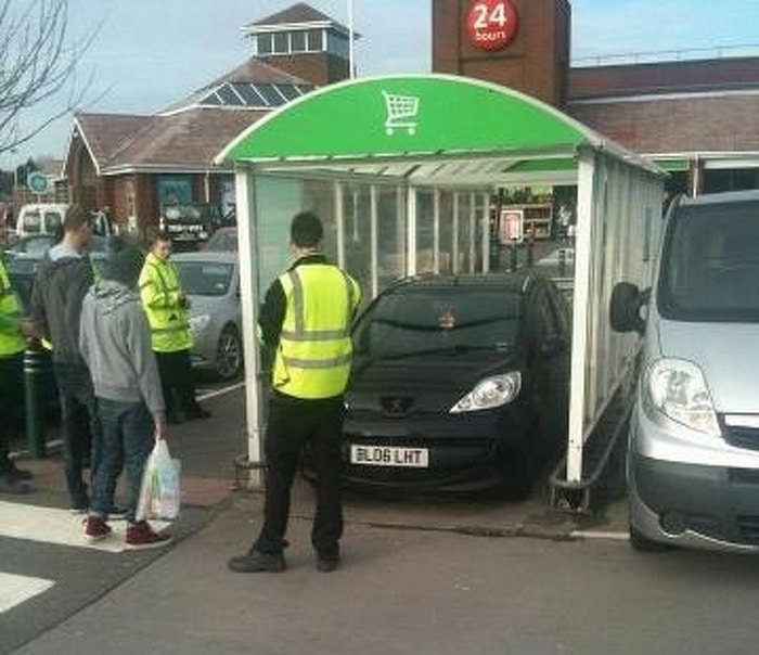 Estacionamento criativo para os ricos