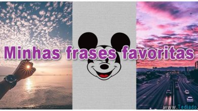 Minhas frases favoritas - 70 frases e pensamentos