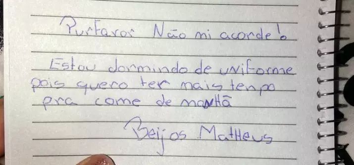 20 pequenos bilhetes que vão te dar vontade de ter filhos - pequenos bilhetes Entendo.