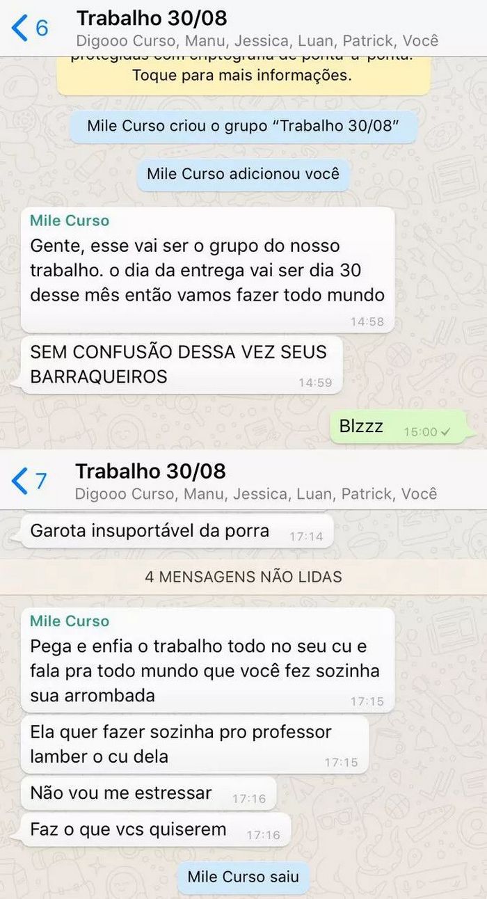 25 pessoas que atualizaram as definições de grosseria - grosseria Conversa que representa todos que já fizeram trabalho em grupo um dia. 25 pessoas que atualizaram as definições de grosseria