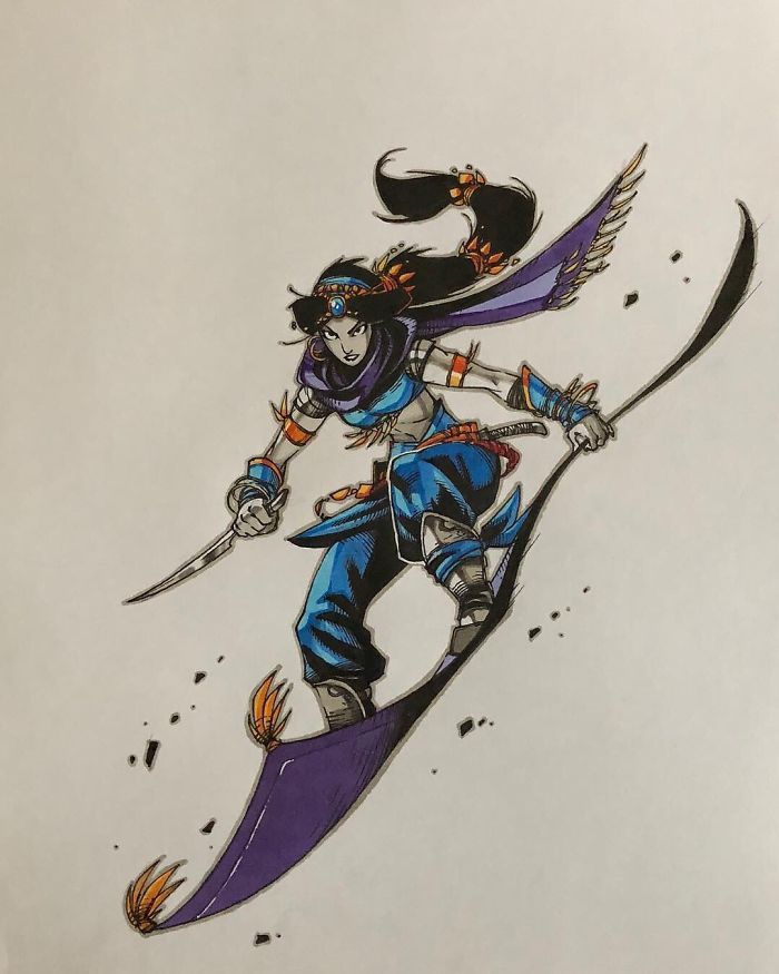 Jasmine Flying no Tapete
