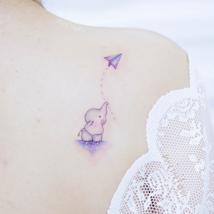 33 tatuagens pequenas que é difícil de parar de olhar 33