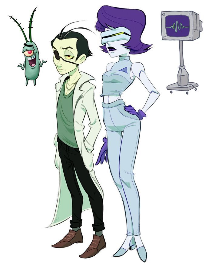 Plankton e Karen