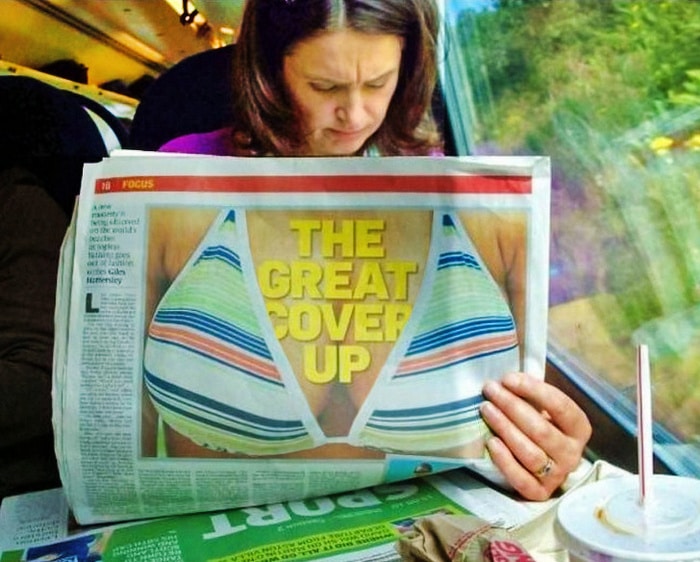 Posição do jornal no momento certo