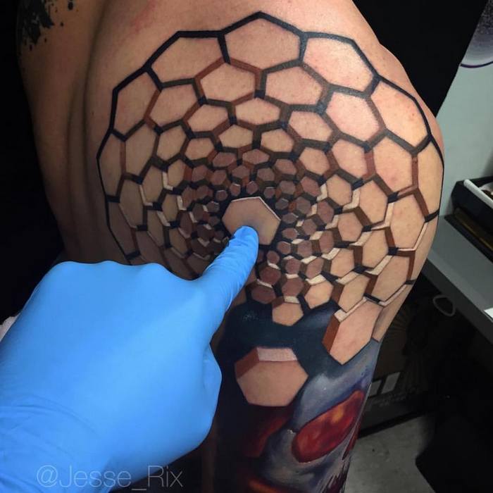 Tatuagens 3D abrem a porta para um mundo mágico 4