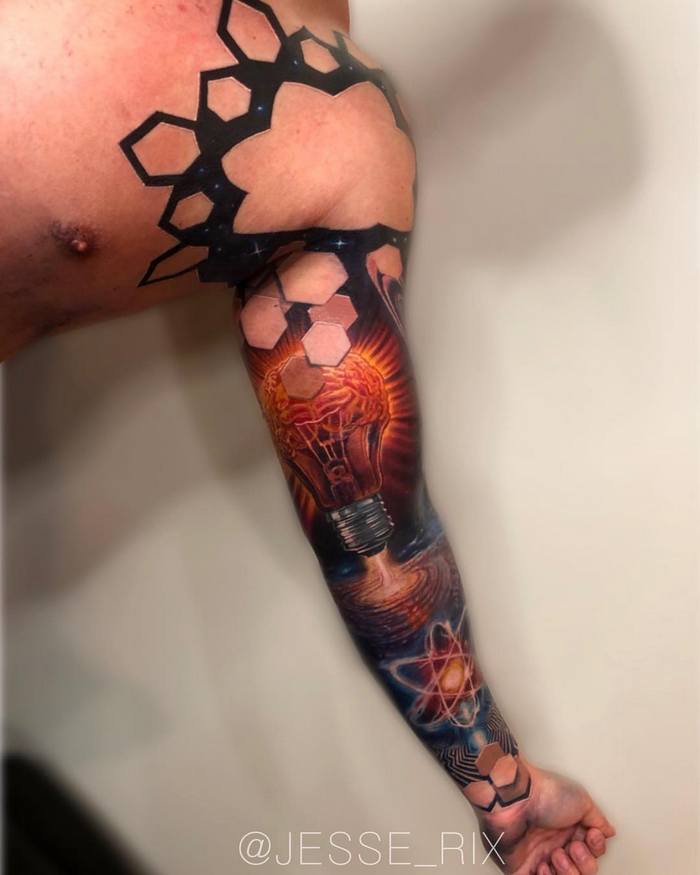 Tatuagens 3D abrem a porta para um mundo mágico 10