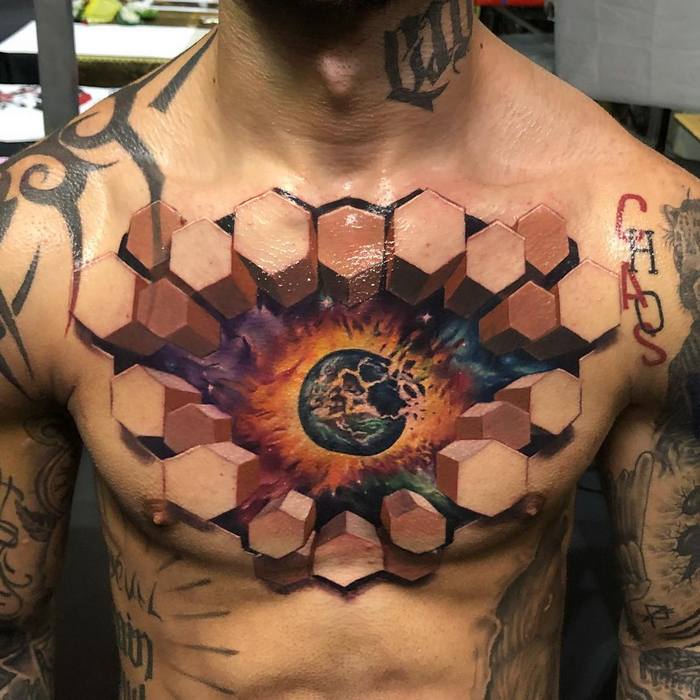 Tatuagens 3D abrem a porta para um mundo mágico 12