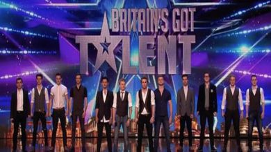 Um grupo só de homens no America's Got Talent 5