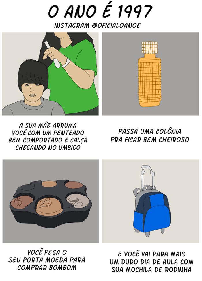 25 tirinhas da página O Ano é 4