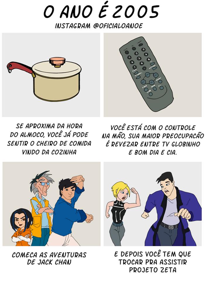 25 tirinhas da página O Ano é 13