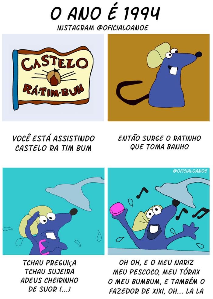 25 tirinhas da página O Ano é 14