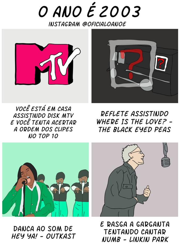 25 tirinhas da página O Ano é 15
