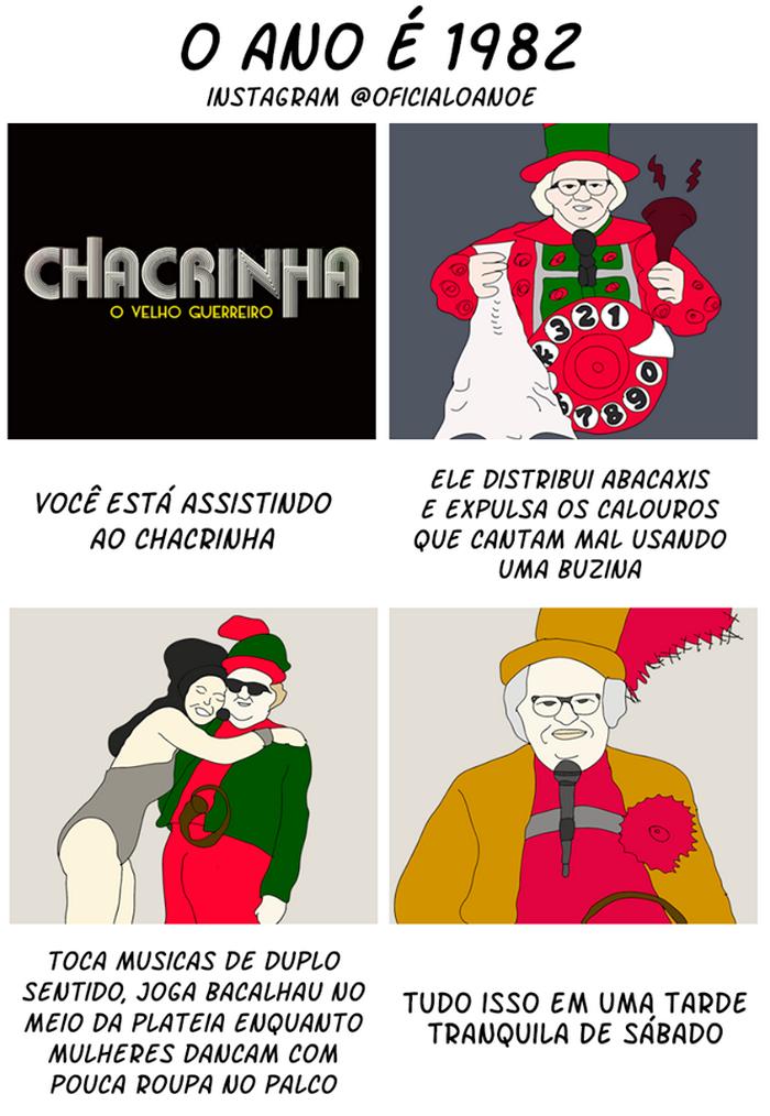 25 tirinhas da página O Ano é 19