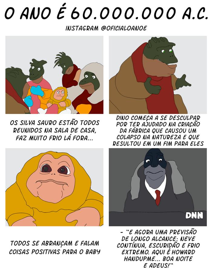 25 tirinhas da página O Ano é 23