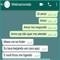 O problema do webnamoro