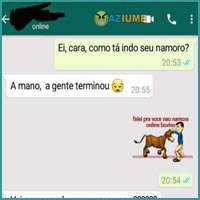 Quando você deixa seu amigo bravo