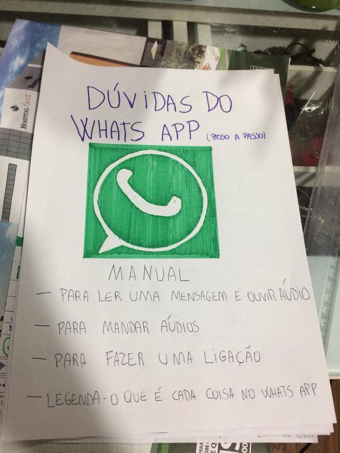 Tutorial perfeito para ensinar alguém a usar o WhatsApp 2