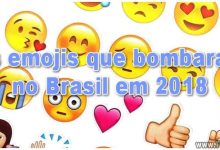Os emojis que bombaram no Brasil em 2018