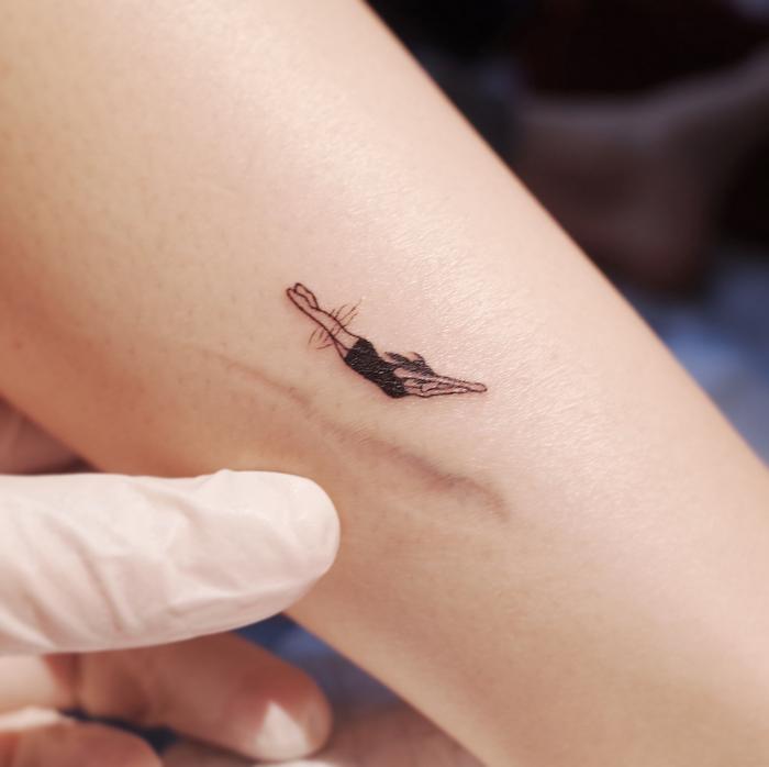 20 fantásticas tatuagens que fazem marcas de nascença e cicatrizes ficarem vivas 20