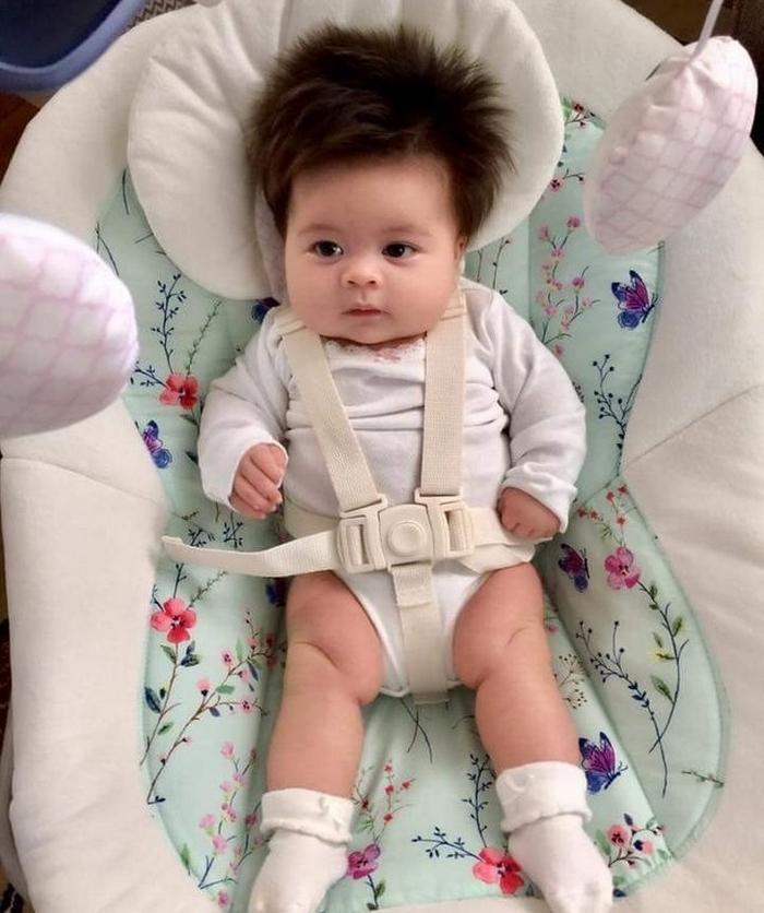 17 fotos de bebês cabeludos e enlouquecem a Internet 9