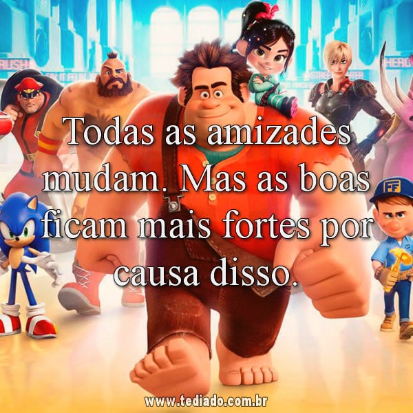 Frases do Filme WiFi Ralph: Quebrando a Internet