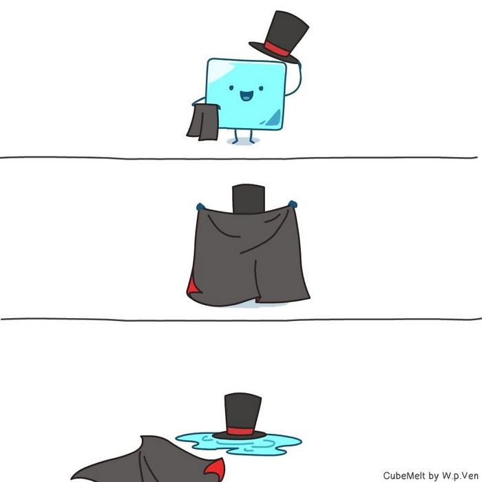 Uma história em quadrinhos sobre um cubo de gelo (36 fotos) 5