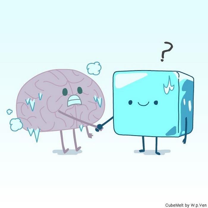 Uma história em quadrinhos sobre um cubo de gelo (36 fotos) 13