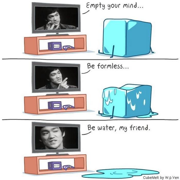 Uma história em quadrinhos sobre um cubo de gelo (36 fotos) 15