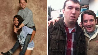 16 provas de que Elijah Wood, é o mito das fotos com os fãs 20