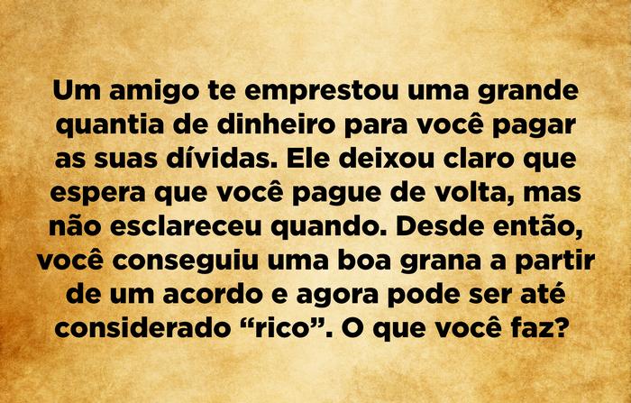 9 dilemas morais: Alinhamentos de Moral 2