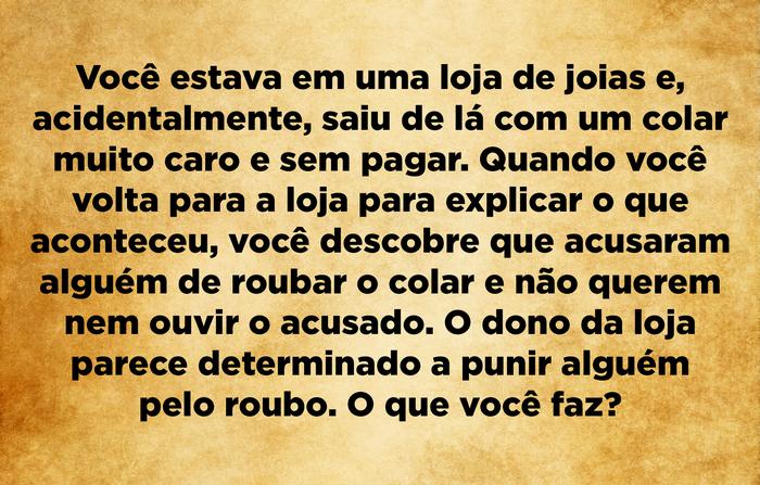 9 dilemas morais: Alinhamentos de Moral 3