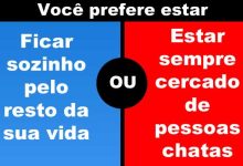 12 perguntas leves: O que você prefere 13