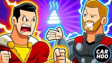 Shazam vs Thor 6