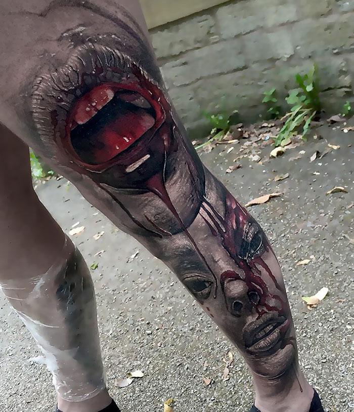 43 tatuagens 3D mais épicas da internet 5