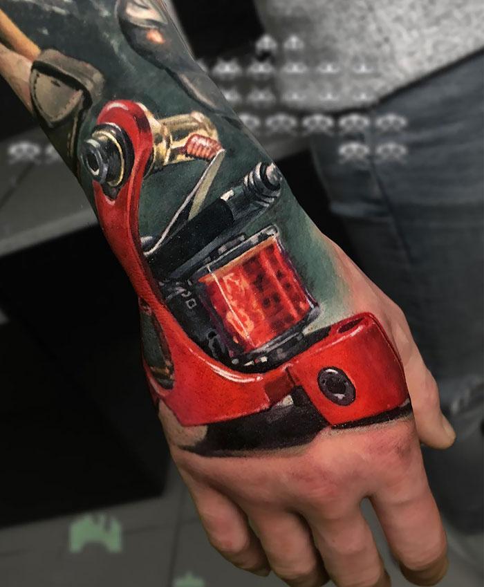 43 tatuagens 3D mais épicas da internet 13